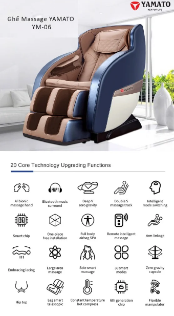 Ghế massage YAMATO YM-06
