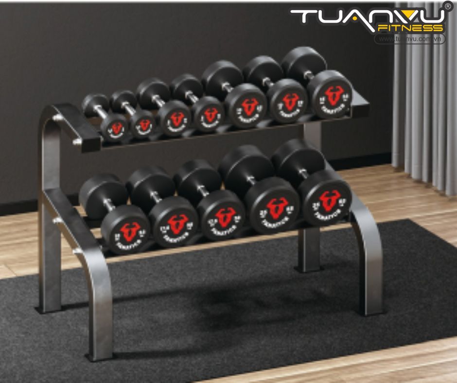 Giá để tạ tay 6 cặp 2 tầng FA110