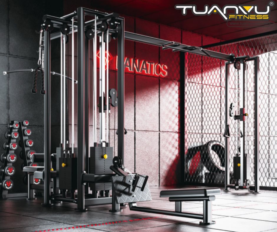 Giàn Tập Đa Chức Năng 5 Cụm Ròng Rọc FS9900