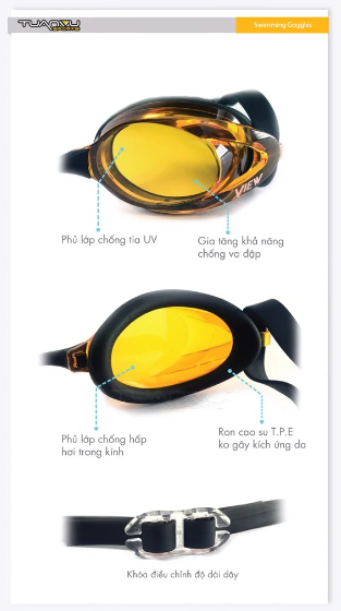 Kính bơi View V101A