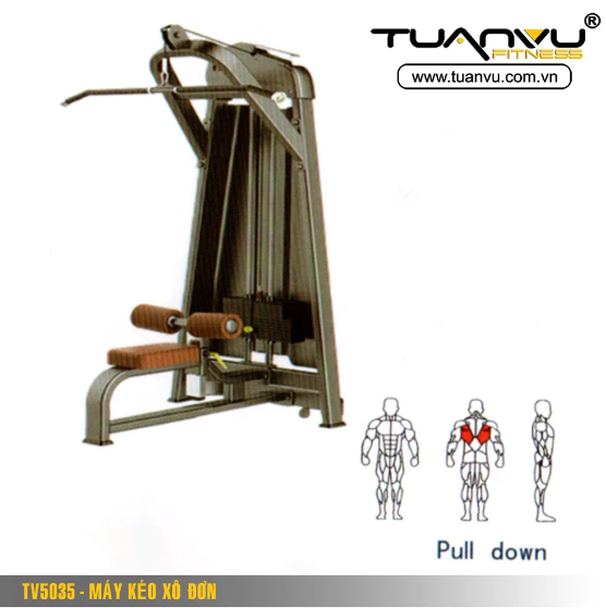 Máy kéo xô đơn TV5035