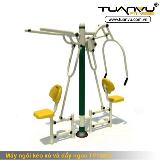 Máy Ngồi Kéo Xô Và Đẩy Ngực TV19310