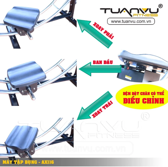 Máy tập bụng AX116