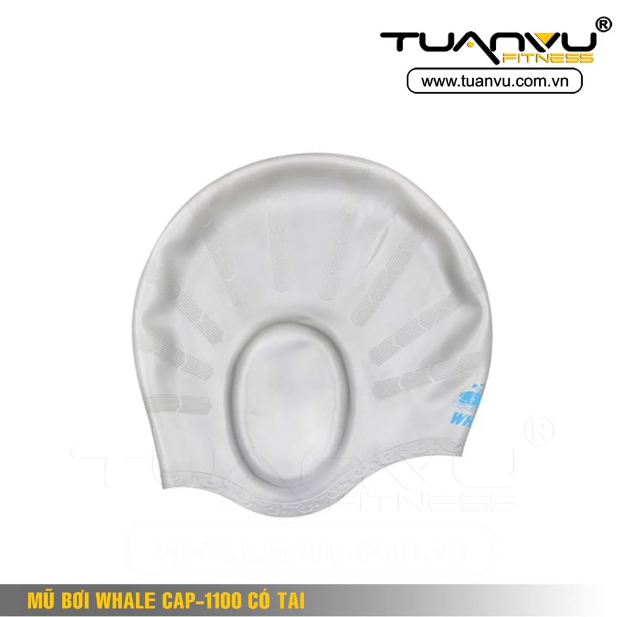Mũ bơi Whale CAP-1100 có tai