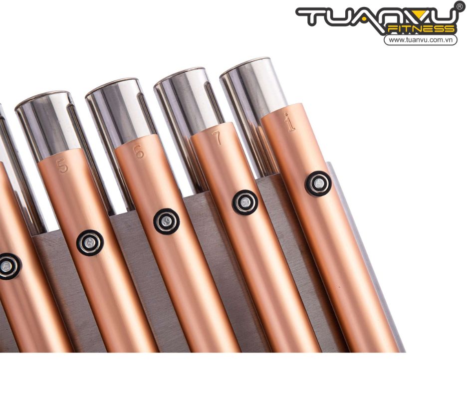 Nhạc cụ gõ ngoài trời màu vàng hồng