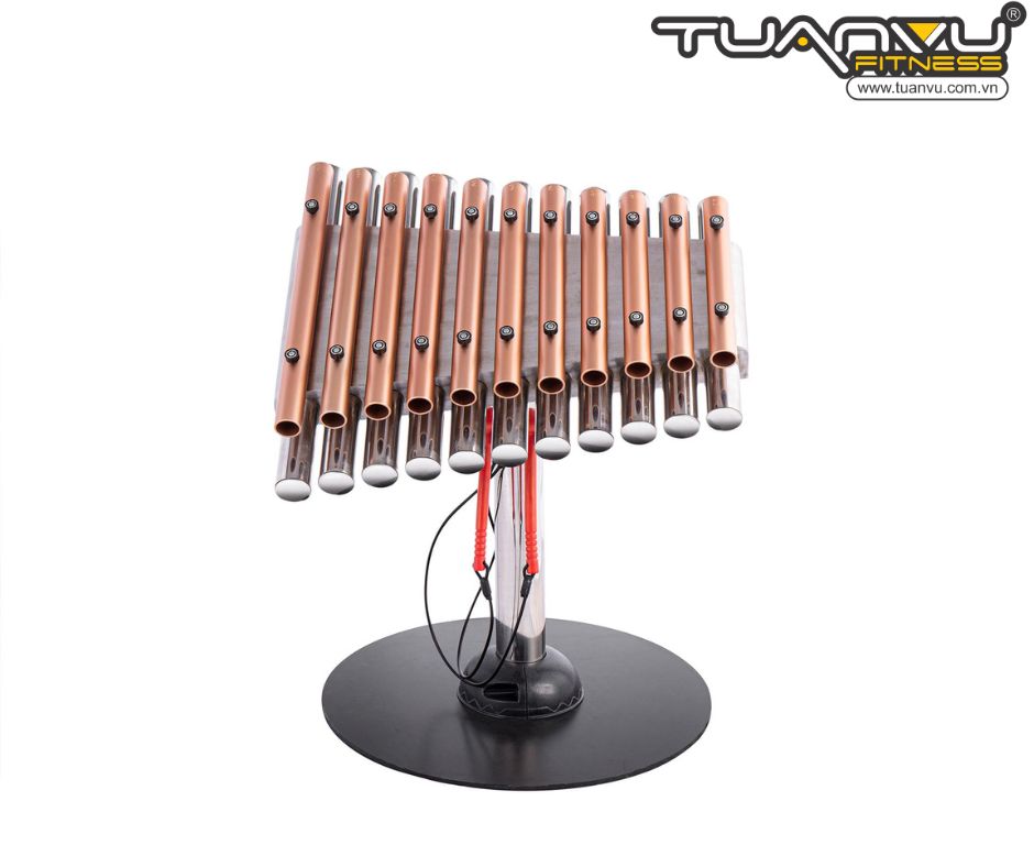 Nhạc cụ gõ ngoài trời màu vàng hồng