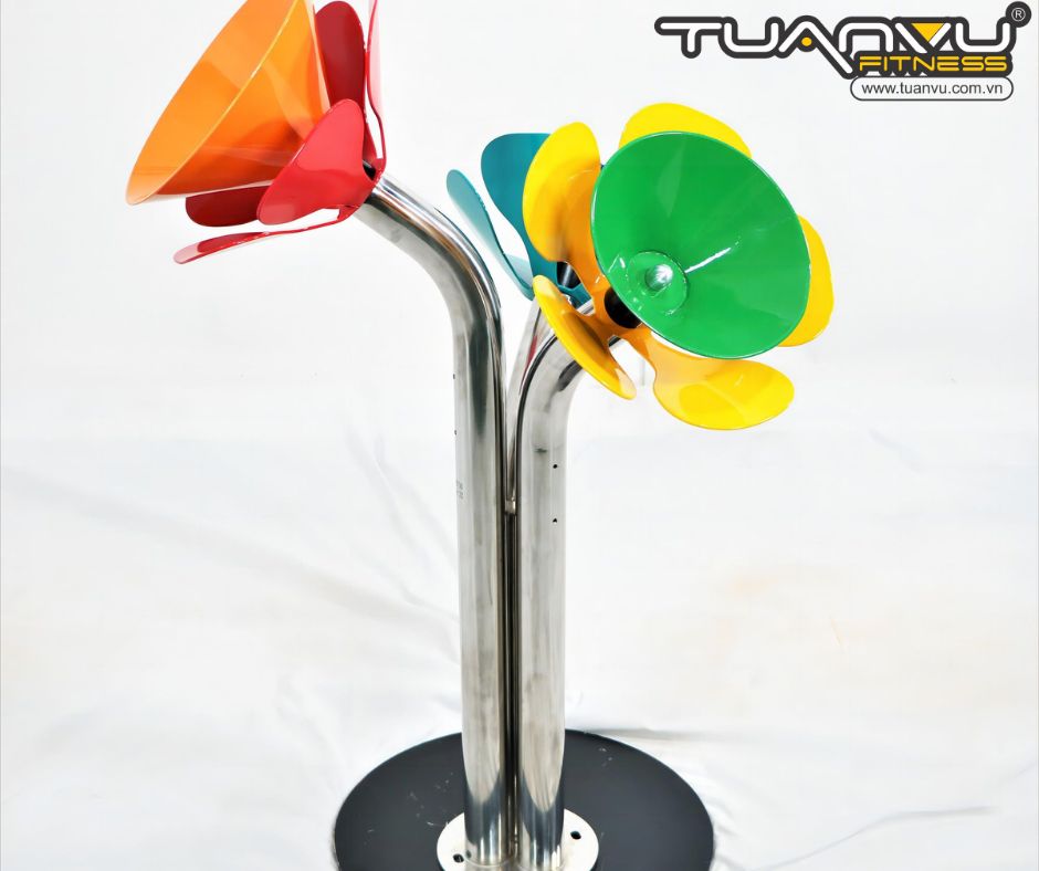 Nhạc cụ ngoài trời hoa anh đào mùa thu