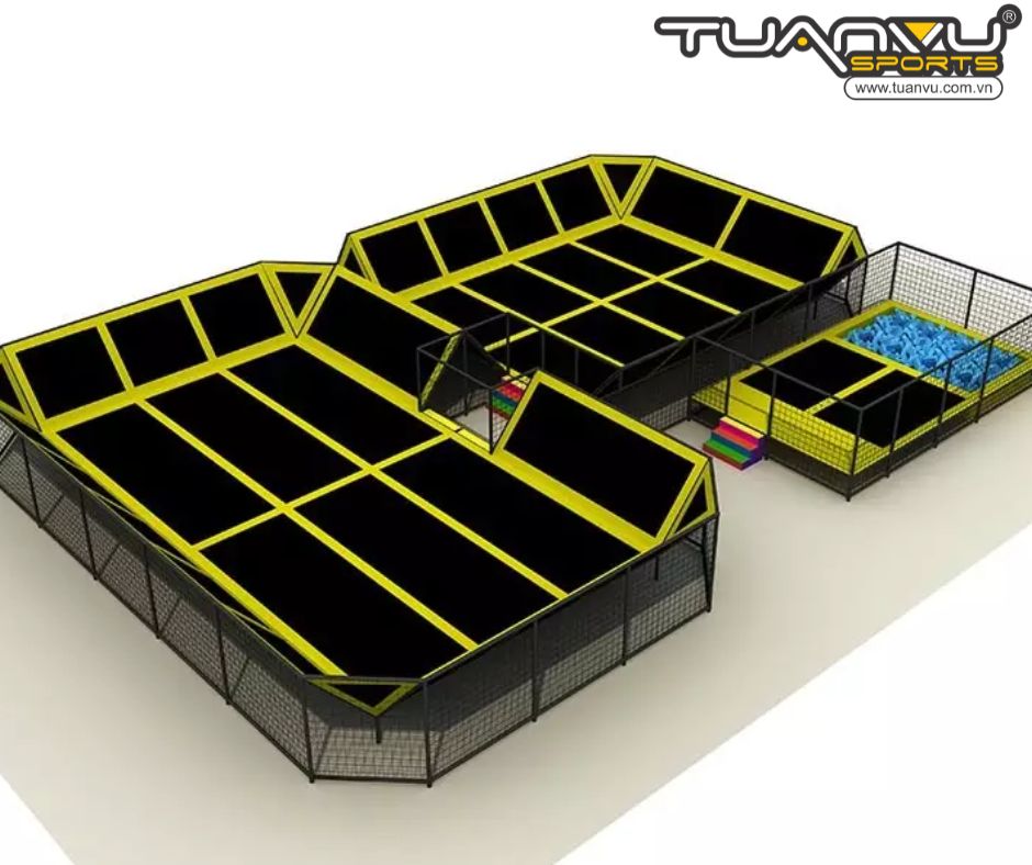 Công viên bạt nhún trong nhà KP-BC141122-5