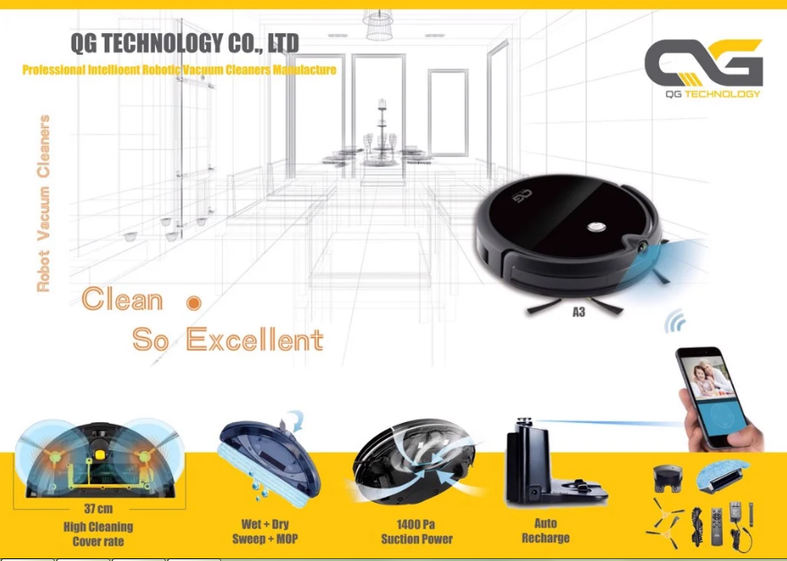 Robot hút bụi QG A3