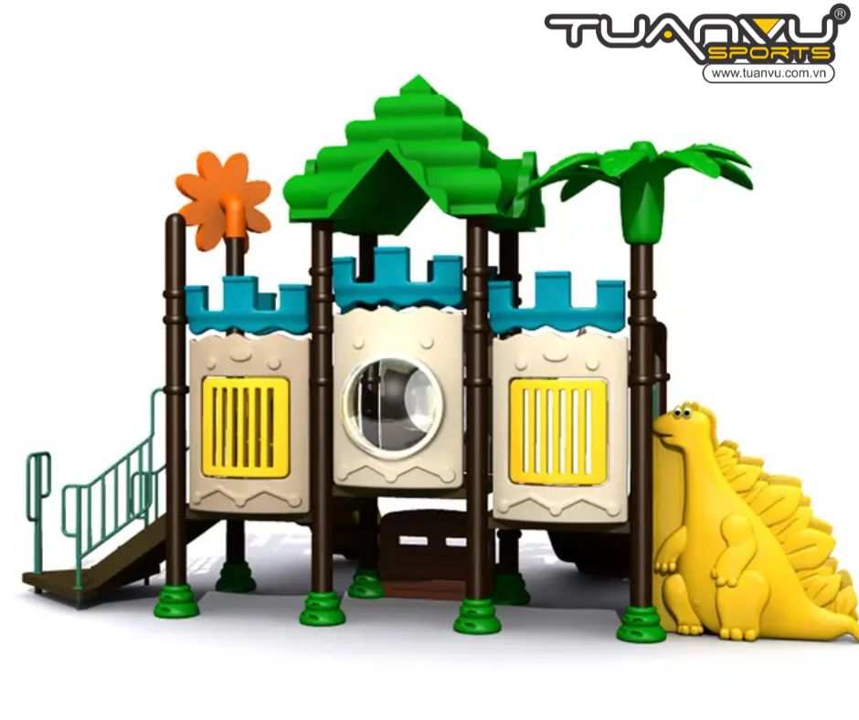 Sân chơi ngoài trời mầm non Eye-Catching Jungle