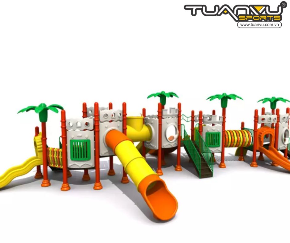 Sân chơi ngoài trời mầm non KP-CB115