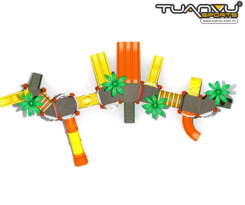 Sân chơi ngoài trời mầm non KP-CB115