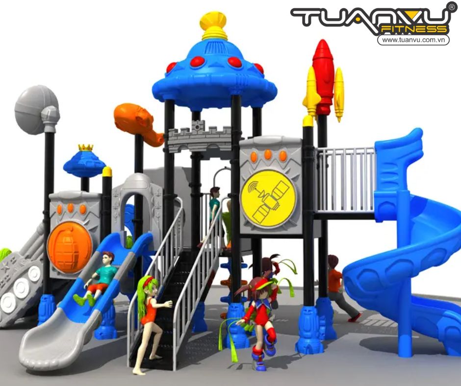 Sân chơi ngoài trời mầm non KP-TK010