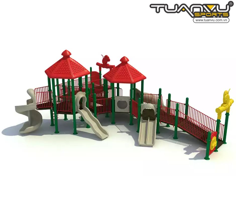 Sân chơi ngoài trời mầm non KP-TN819