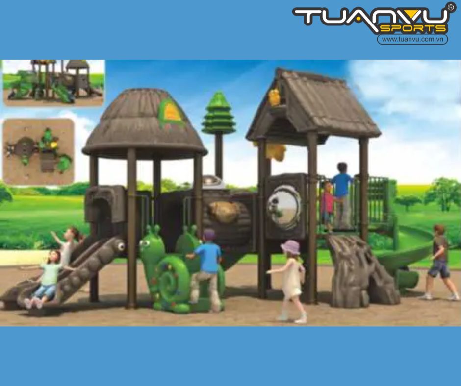 Sân chơi ngoài trời mầm non KP-TY017