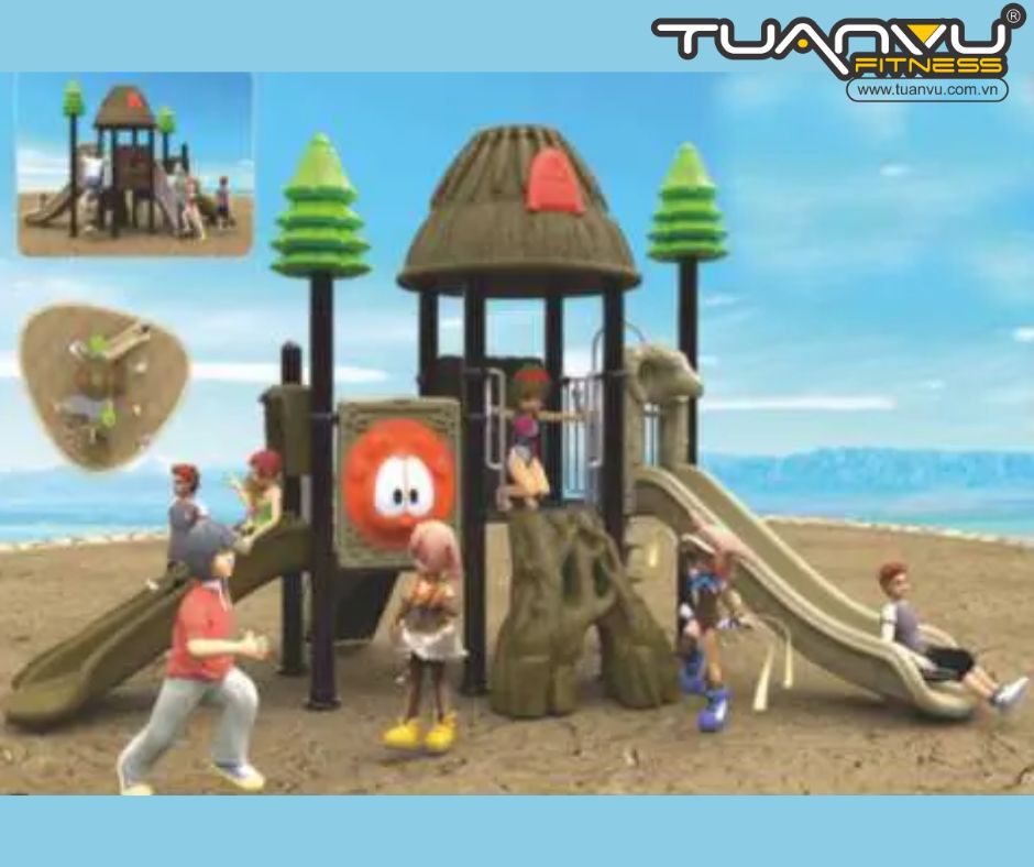 Sân chơi ngoài trời mầm non KP-TY018