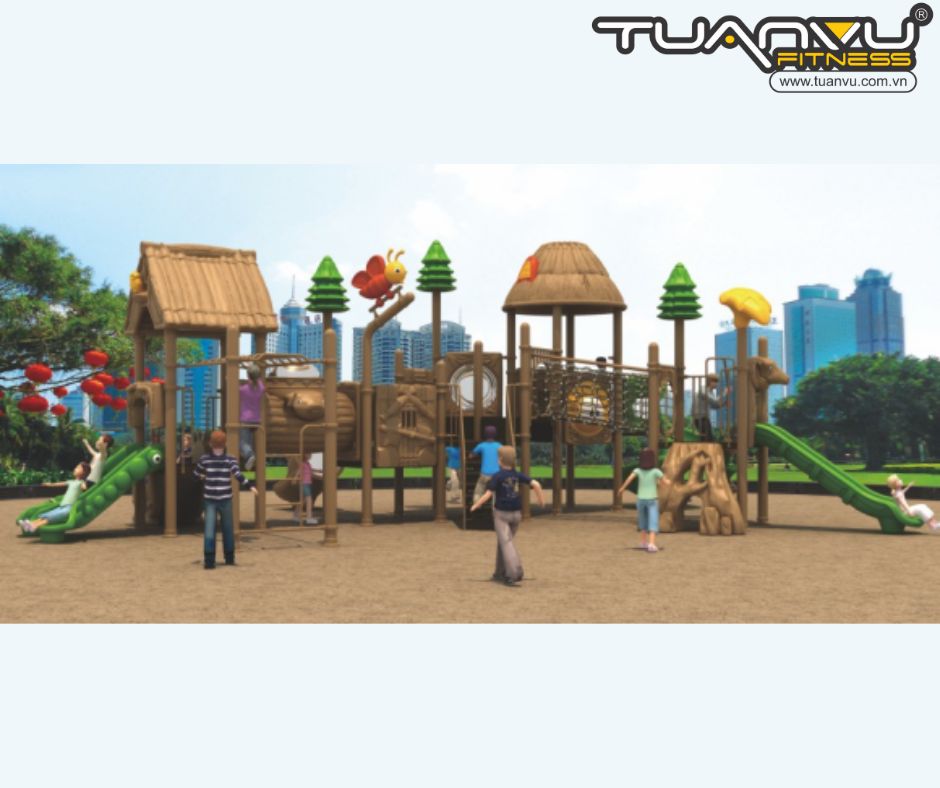 Sân chơi ngoài trời mầm non KP-TY022