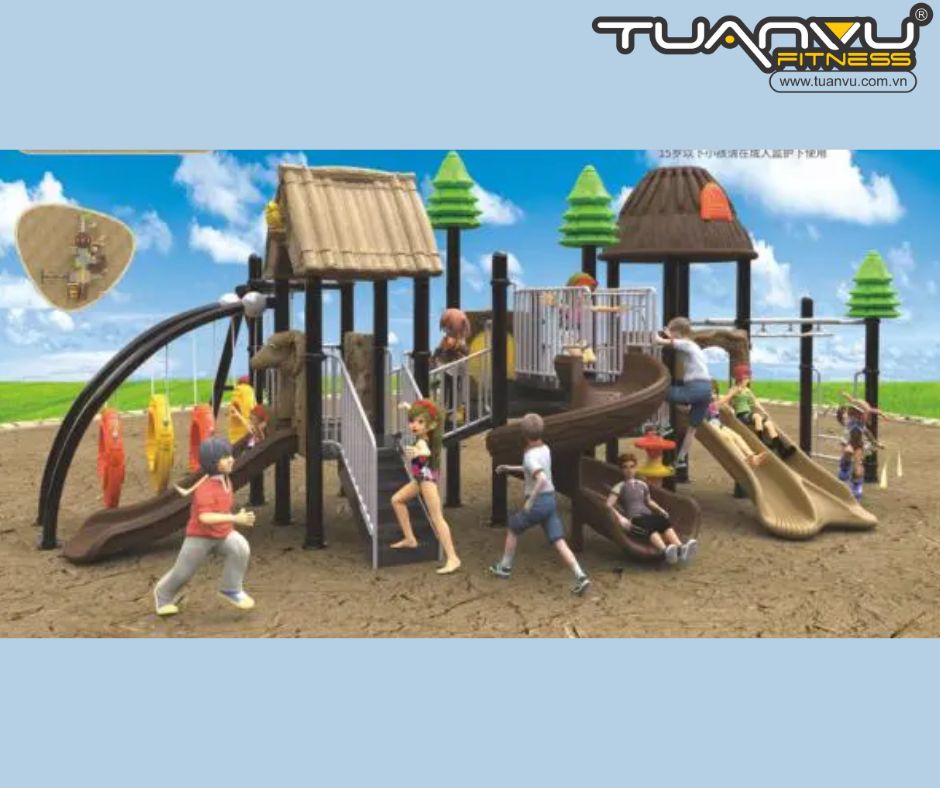 Sân chơi ngoài trời mầm non KP-TY025
