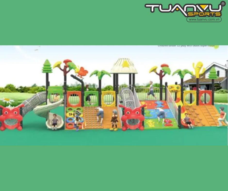 Sân chơi ngoài trời mầm non KP-TY027
