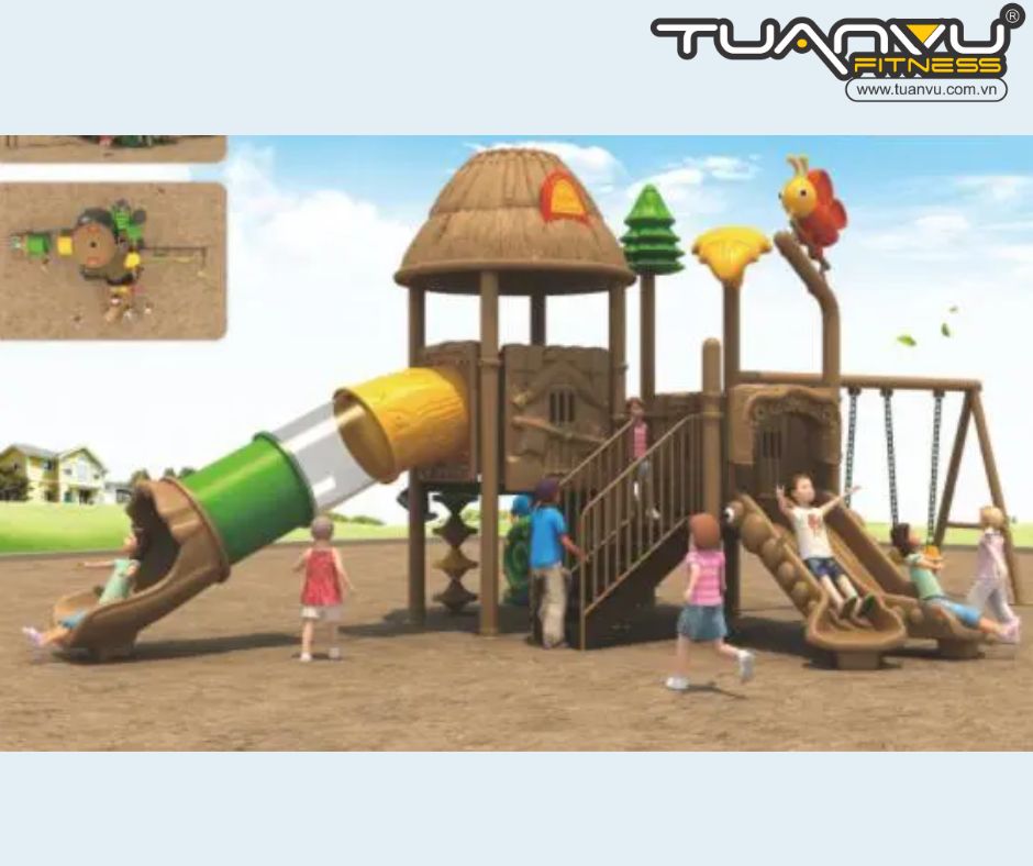 Sân chơi ngoài trời mầm non KP-TY032