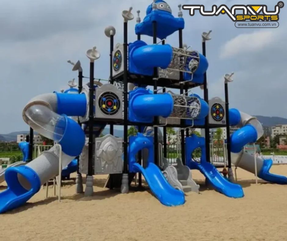 Sân chơi ngoài trời mầm non KP-XAL027