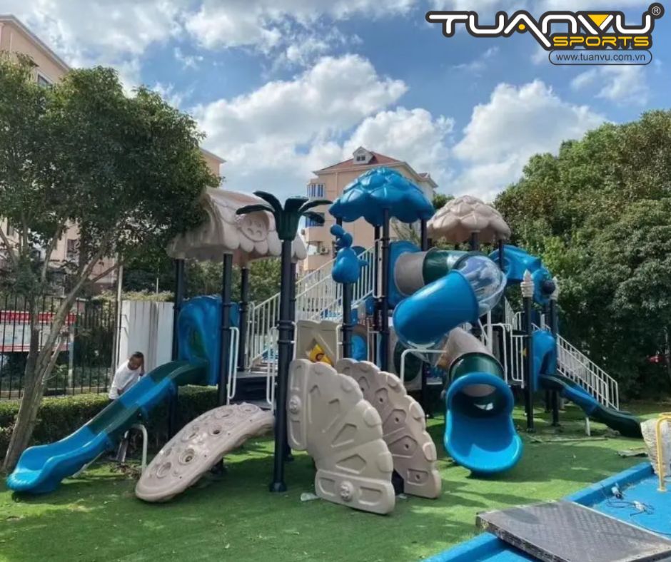 Sân chơi ngoài trời mầm non KP-XAL127