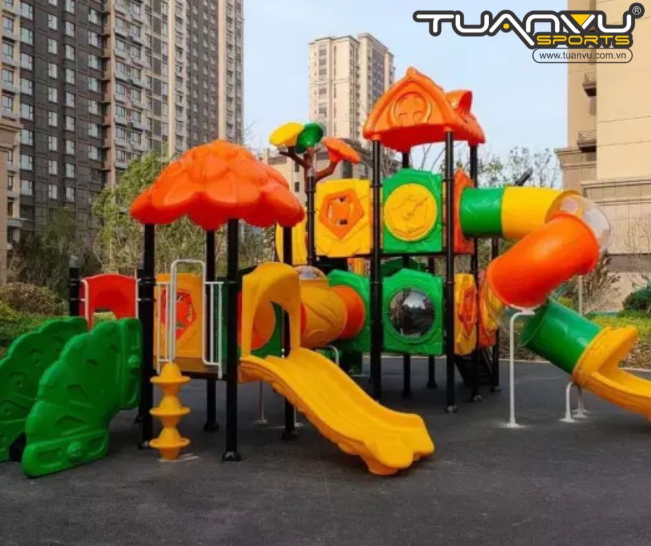 Sân chơi ngoài trời mầm non KP-XAL130