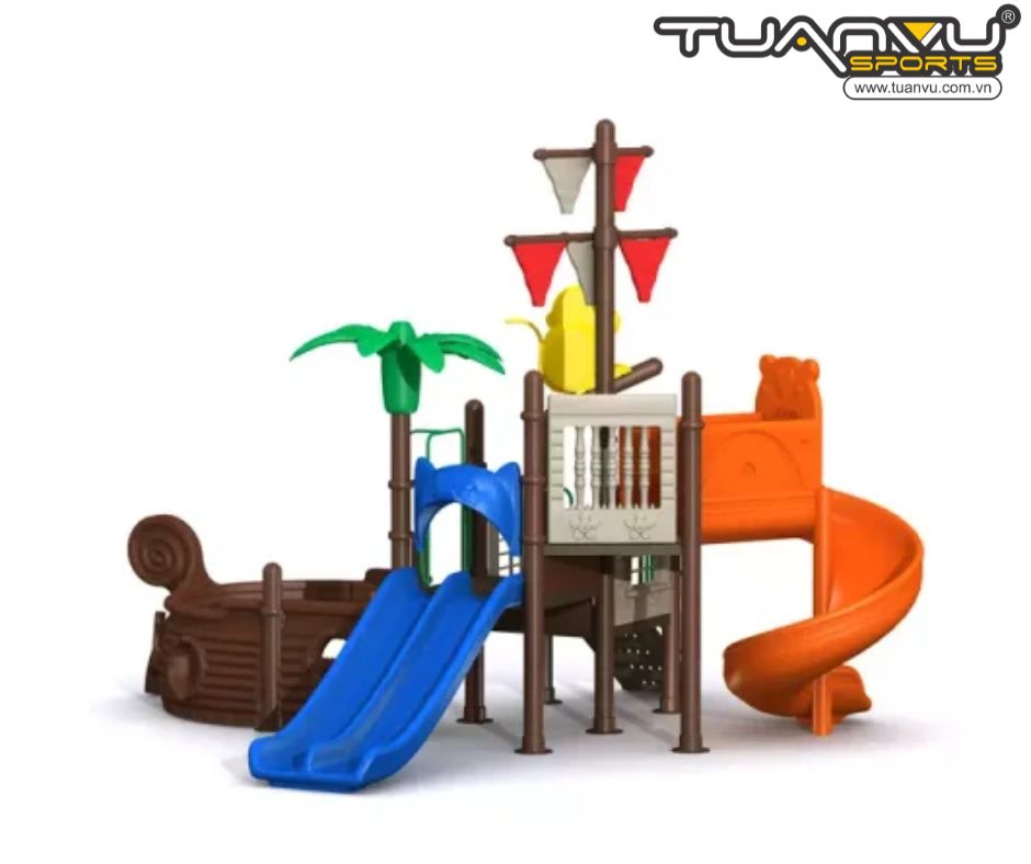 Sân chơi ngoài trời tàu cướp biển KP-HD101