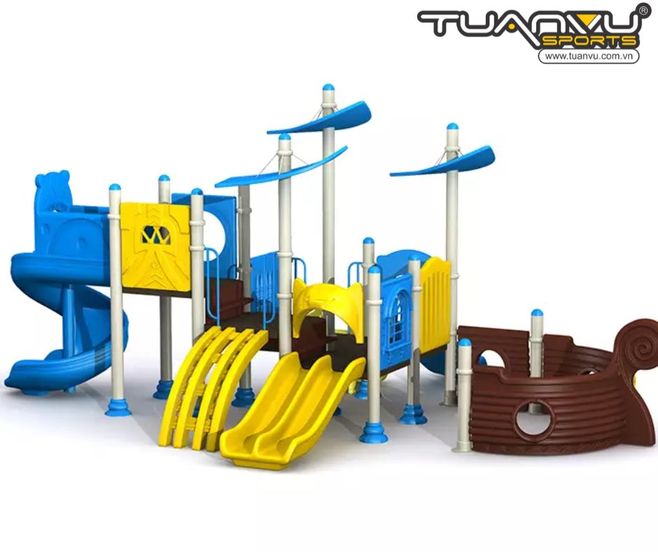 Sân chơi ngoài trời tàu cướp biển KP-HD105