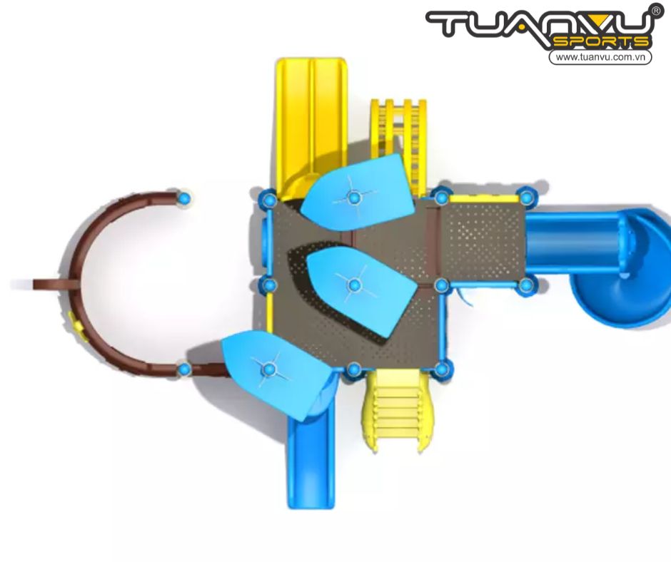 Sân chơi ngoài trời tàu cướp biển KP-HD105