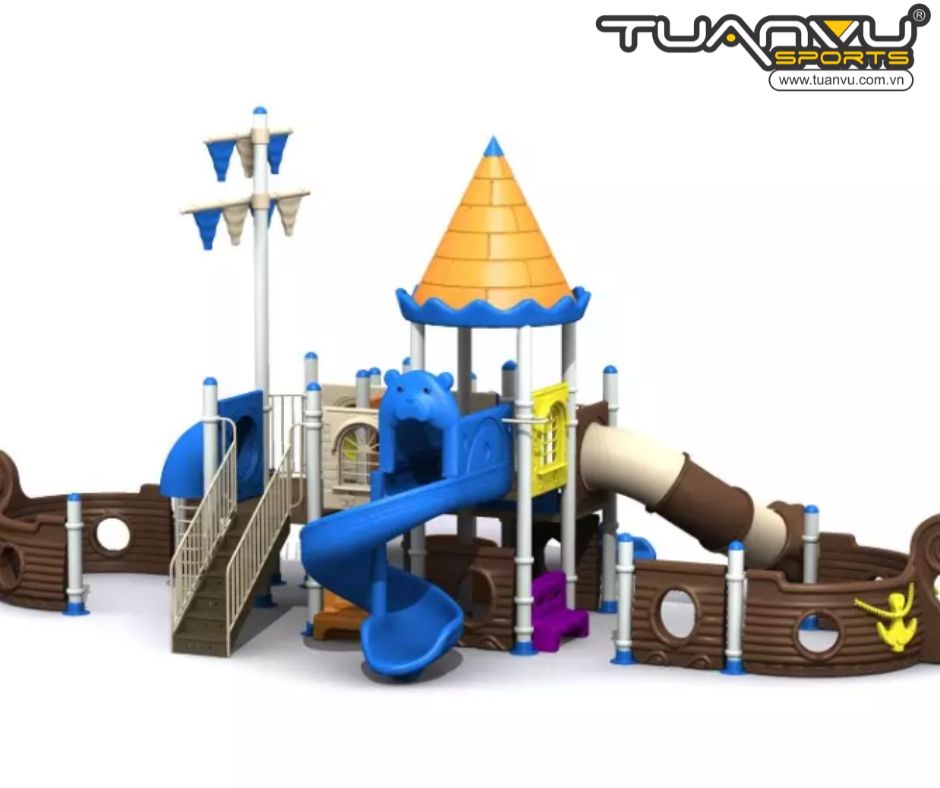 Sân chơi ngoài trời tàu cướp biển KP-HD110