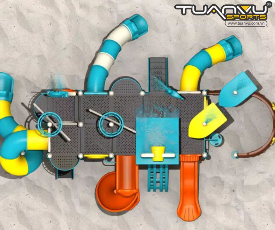 Sân chơi ngoài trời tàu cướp biển KP-HD1109