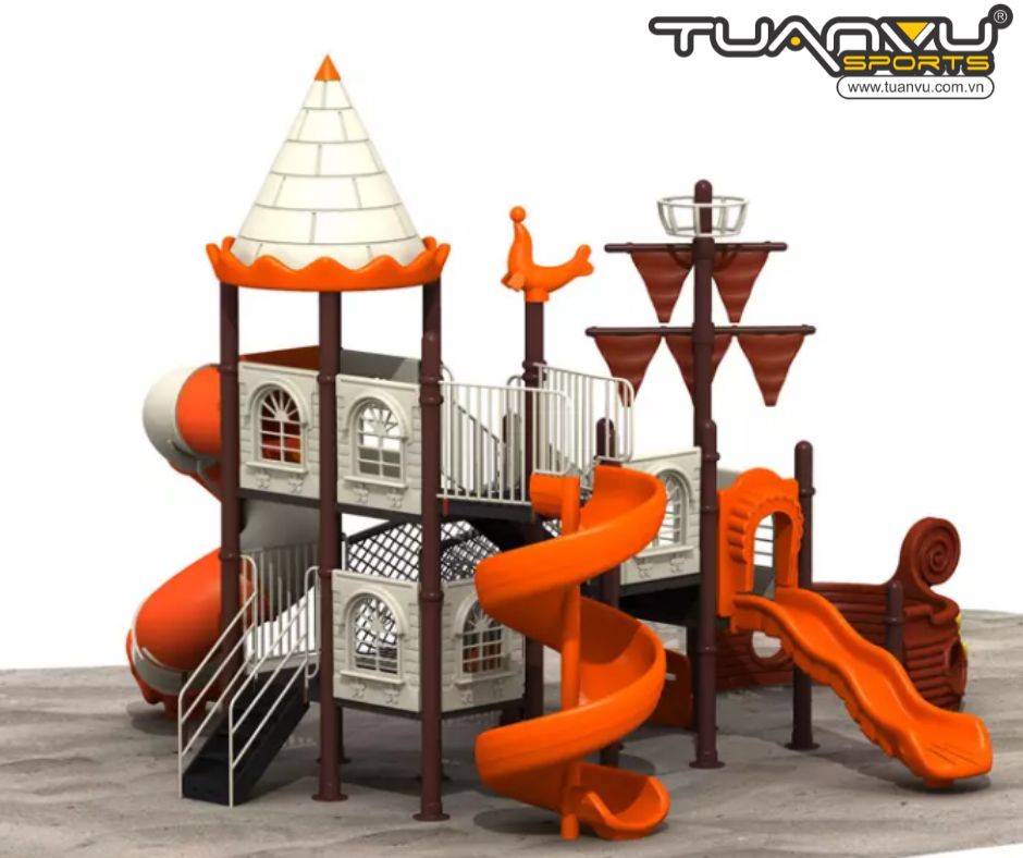 Sân chơi ngoài trời tàu cướp biển KP-HD1113