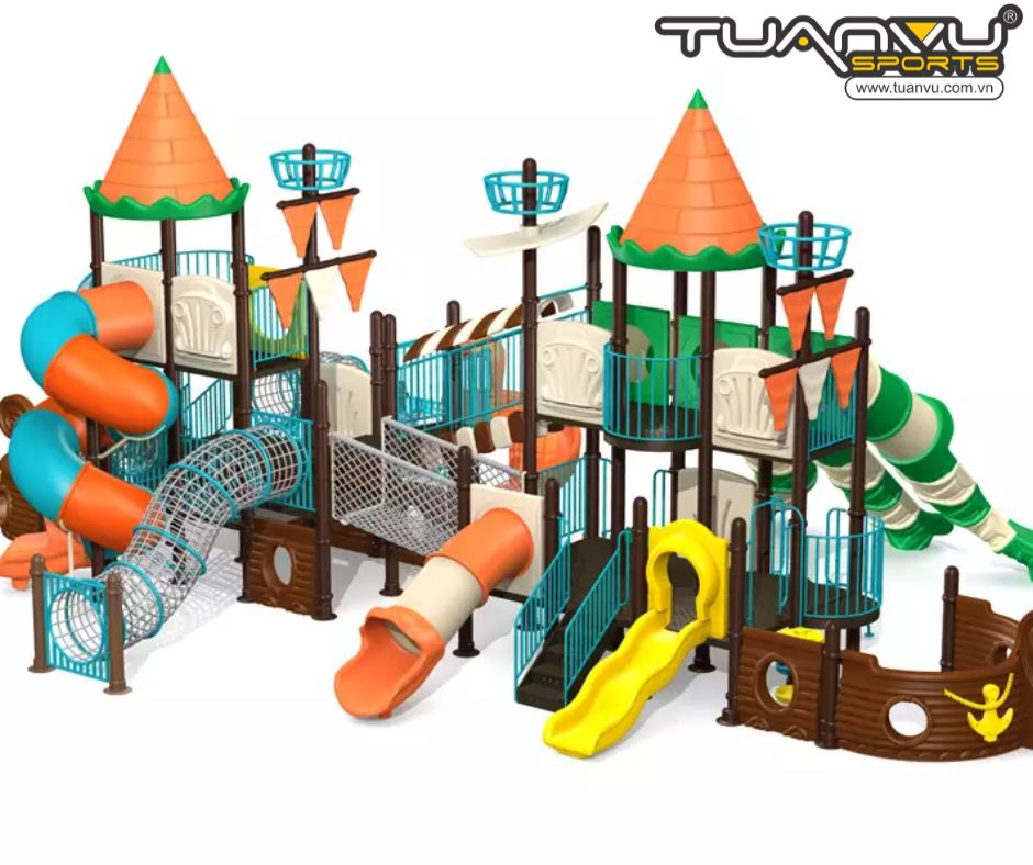 Sân chơi ngoài trời tàu cướp biển KP-HD1211