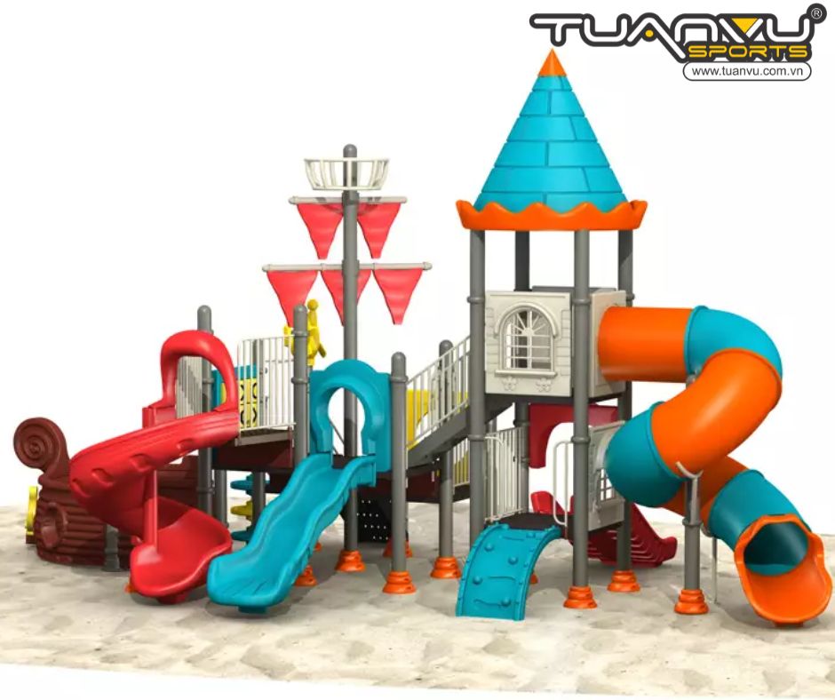 Sân chơi ngoài trời tàu cướp biển KP-HD1227