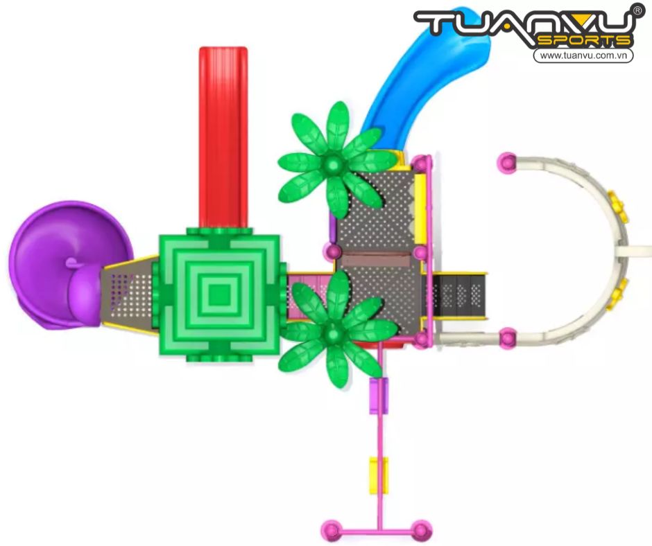Sân chơi ngoài trời tàu cướp biển KP-HD1235