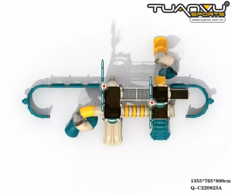 Sân chơi ngoài trời tàu cướp biển KP-HD1256