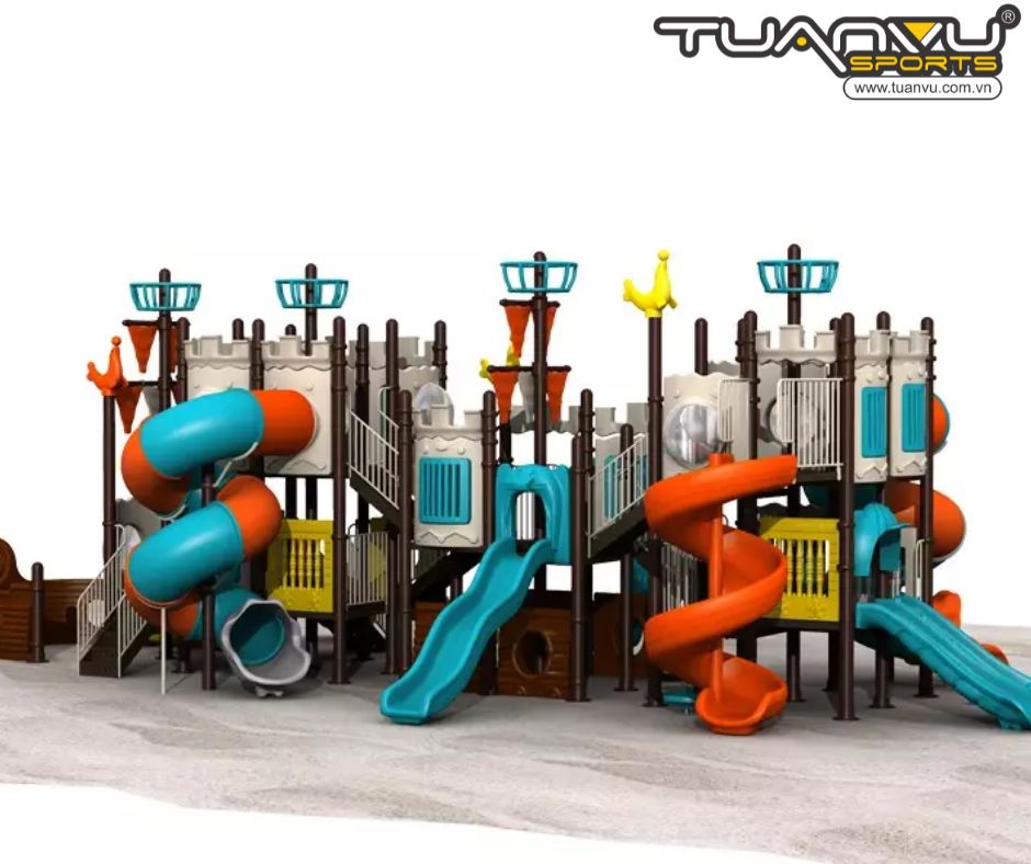 Sân chơi ngoài trời tàu cướp biển KP-HD143