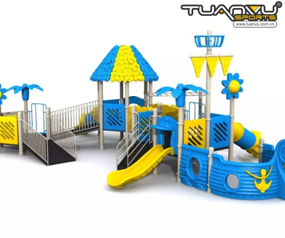 Sân chơi ngoài trời tàu cướp biển KP-HD146