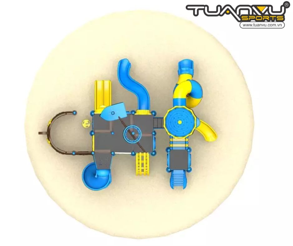 Sân chơi ngoài trời tàu cướp biển KP-HD147