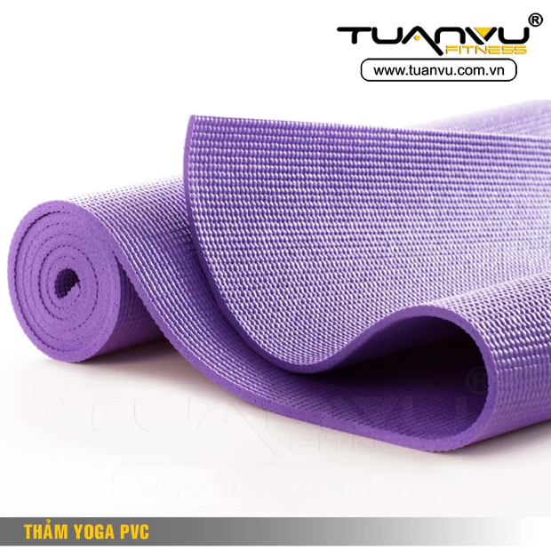 Thảm yoga PVC 6mm 1 lớp