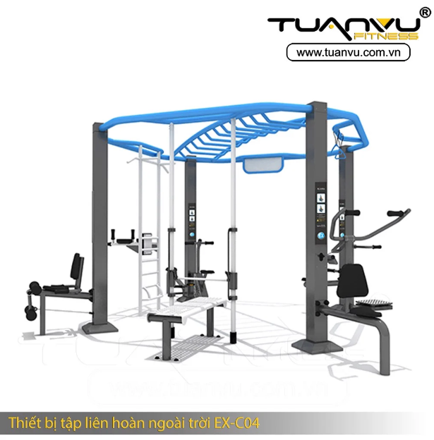 Thiết bị tập liên hoàn ngoài trời EX-C04