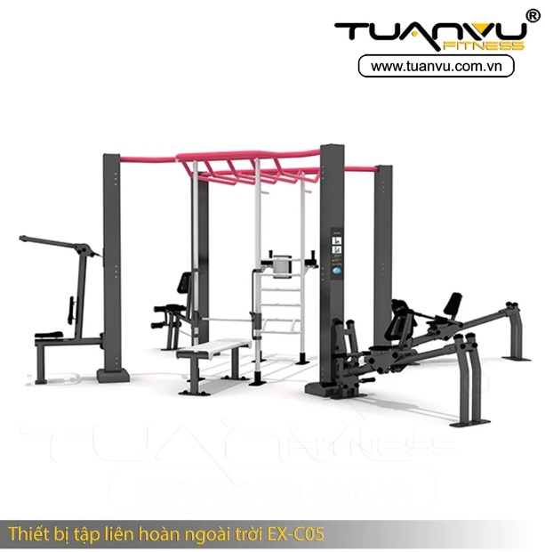 Thiết bị tập liên hoàn ngoài trời EX-C05