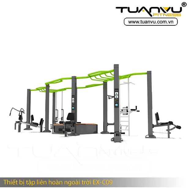 Thiết bị tập liên hoàn ngoài trời EX-C09