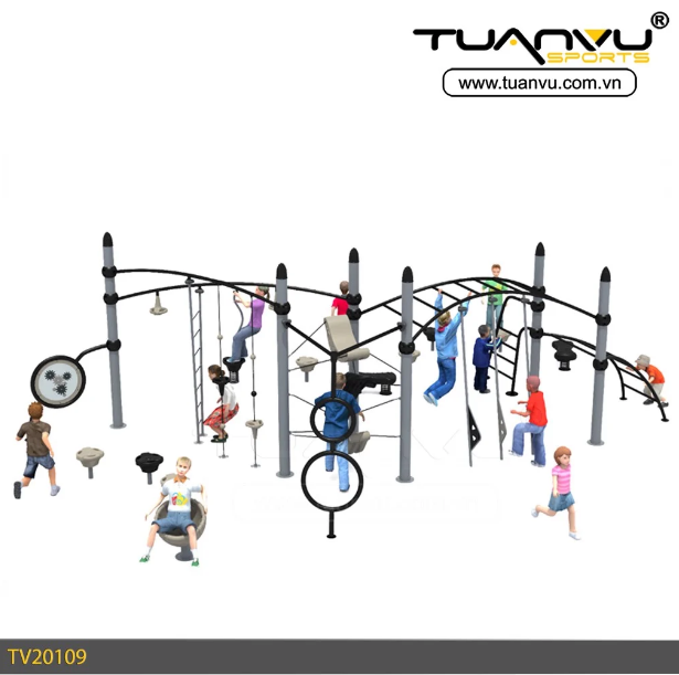 Thiết bị vận động thể chất ngoài trời cho trẻ TV20109