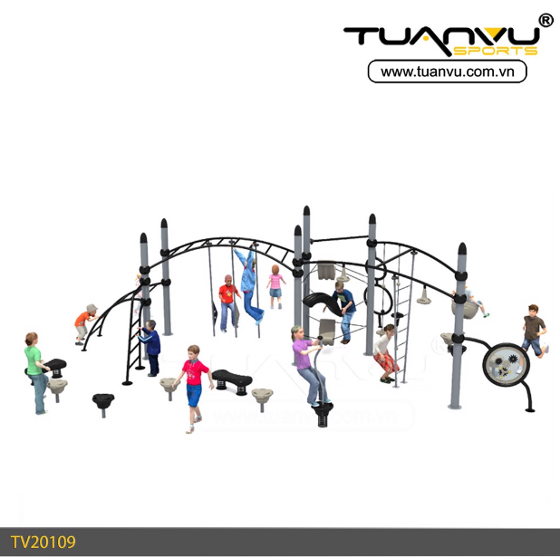 Thiết bị vận động thể chất ngoài trời cho trẻ TV20109
