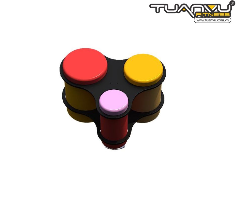 Trống Rainbow Bongos Có Dây