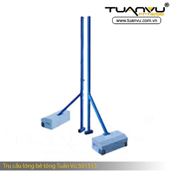 Trụ cầu lông bê tông Tuấn Vũ 501513