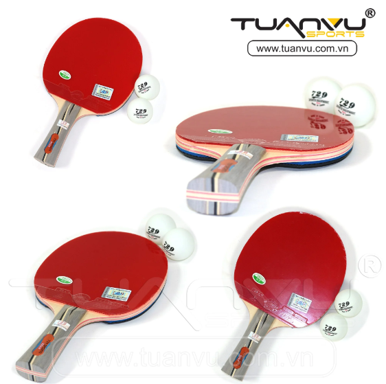 Vợt bóng bàn kèm bóng 729