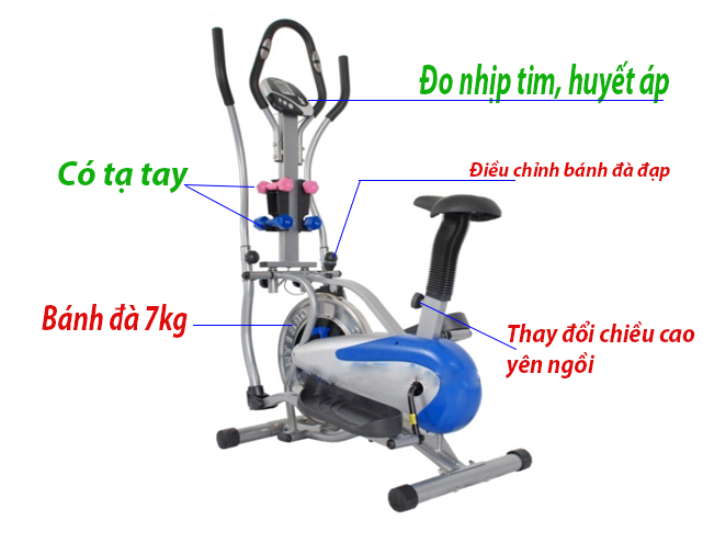 Xe đạp tập OBITRAC ELITE MO-2085